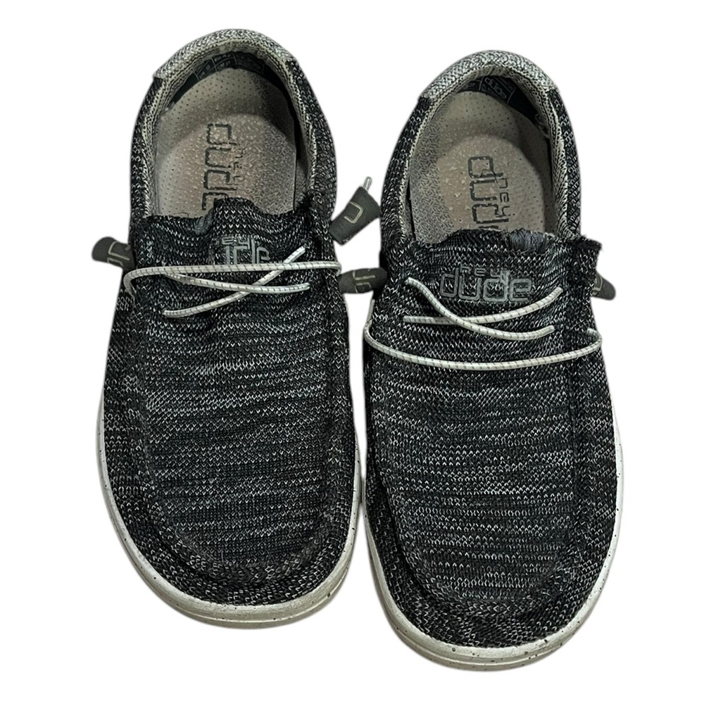 Hey Dude Wally | Men's Size 9 | Dark Grey | Ultra Comfort Casual Shoe